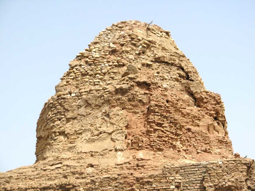 بقعه مهدی صالح – بقایای گنبد بنا