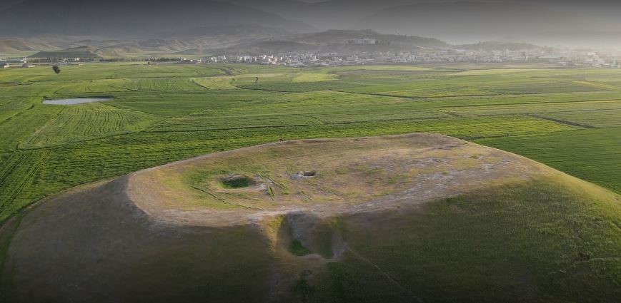 آثار باستانی دره شهر - تپه تیغن 