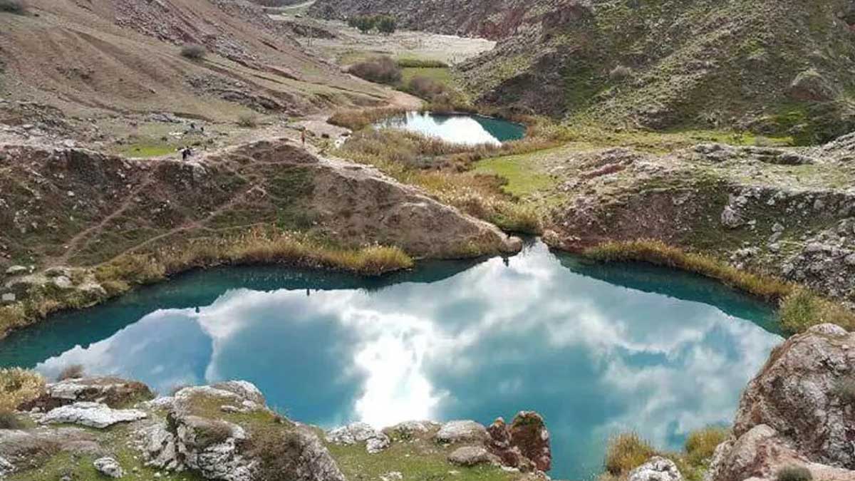 دریاچه دوقلو آبدانان