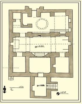 پلان حمام پور اشرف (آرشیو) میراث فرهنگی استان ایلام